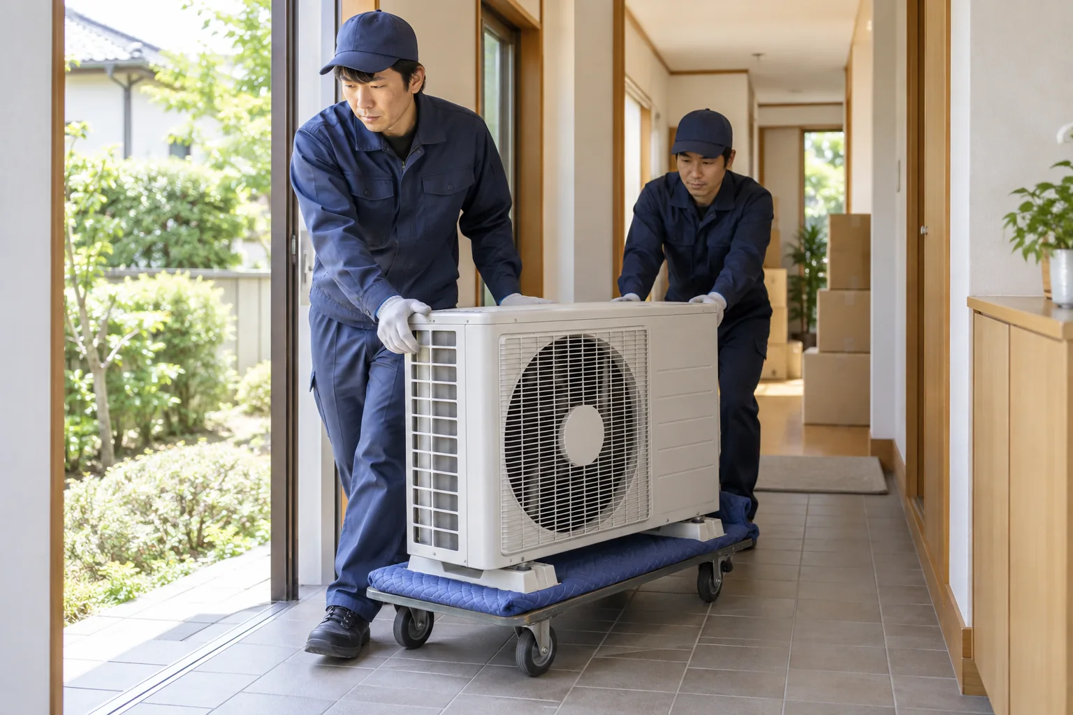 同一建物内の移設の写真
